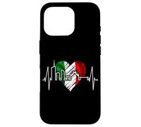 Milan Skyline Italie Battement de Cœur Fan J'aime Milano Coque pour iPhone 16 Pro