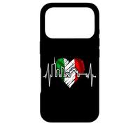 Milan Skyline Italie Battement de Cœur Fan J'aime Milano Coque pour iPhone 17 Pro