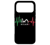 Milan Skyline Italie Battement de Cœur Fan J'aime Milano Coque pour iPhone 17 Pro Max