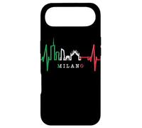 Milan Skyline Italie Battement de Cœur Fan J'aime Milano Coque pour iPhone Air
