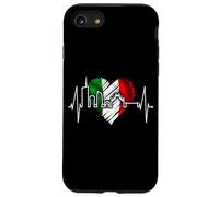 Milan Skyline Italie Battement de Cœur Fan J'aime Milano Coque pour iPhone SE (2020) / 7/8