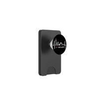 Milan Skyline Italie Battement de Cœur Fan J'aime Milano PopSockets PopWallet pour MagSafe