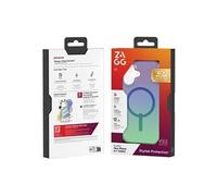 Milan Snap - Coque de protection pour téléphone portable - compatibilité avec MagSafe - graphène - plume de corbeau - pour Apple iPhone 16
