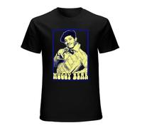 MILAN SPRING Men's Huggy Bear Snitch Starsky and Hutch TV Police Series Fan T-Shirt Black L