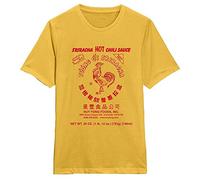 MILAN SPRING Sriracha Hot Chili Sauce - Huy Fong Foods Mens T Shirt Yellow M