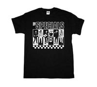 MILAN SPRING The Specials Band Graphic Bad Manners The Selecter Madness Ska Black Men T-Shirt Black S