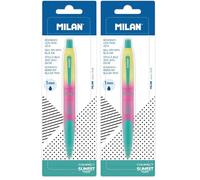 MILAN - Stylo à bille Capsule Sunset, encre bleue, 1 unité (Lot de 2)