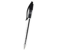 Milan Stylo À Bille P1 Avec Bouton Poussoir 1 Mm Noir 25 Pcs