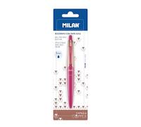 MILAN - Stylo Capsule Copper rose, encre bleue