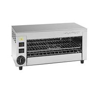 Milan-Toast - Poêle à bois à quartz avec 3 pinces trou, 1,9 W, acier inoxydable