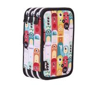Milan Filled Triple Decker Aliens Special Series Pencil Case Multicolore Homme