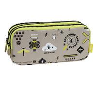 MILAN - Trousse 3 fermetures éclair Be Atomic, beige