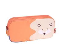 MILAN® Trousse 3 Fermetures éclair série spéciale Fun Animals Orange