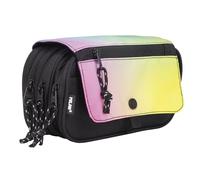 MILAN® Trousse 4 fermetures éclair avec rabat Sunset Noir