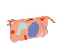 MILAN® Trousse 5 compartiments série spéciale Fun Animals orange