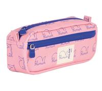 MILAN® Trousse rectangulaire 2 Fermetures éclair, 460 Since 1918, Rose