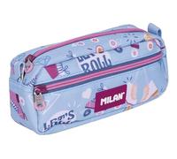 MILAN® Trousse rectangulaire 2 fermetures éclair série spéciale Roller 2