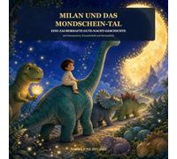 Milan und das Mondschein-Tal: Eine zauberhafte Gute-Nacht-Geschichte mit Dinosauriern