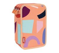 MILANé Plumier 3 étages avec contenu série spéciale Fun Animaux orange