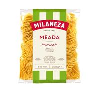 MILANEZA - Pâtes Savoureuses à la Texture Parfaite pour Vos Recettes Quotidiennes (500g) - Le Lot De 4