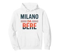 Milano Da Bere Anni 80 Nostalgia Italiana Sweat à Capuche