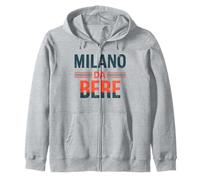 Milano Da Bere Anni 80 Nostalgia Italiana Sweat à Capuche
