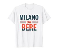 Milano Da Bere Anni 80 Nostalgia Italiana T-Shirt