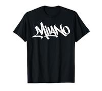 Milano Graffiti City Street Art Handstyle Italie Souvenir T-Shirt