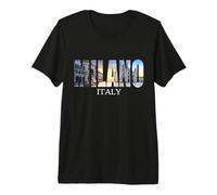 Milano Italie T-Shirt Haut de Gamme