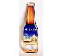 Milano Milan Italie Décapsuleur souvenir Aimant de réfrigérateur Décapsuleur Décoration de voyage