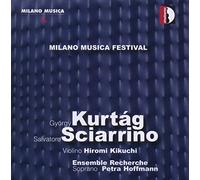 Milano Musica Festival 4. Kurtag, Sciarrino. Ensemble Recherche.
