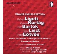 Milano Musica Festival 6. Ligeti, Kurtag, Bartok, Eötvös.