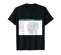 Milano Sud Est Carte de Voyage Art T-Shirt