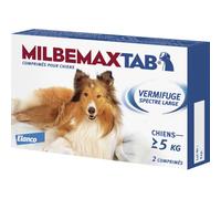 Milbemax Tab Chien Boîte 2 Comprimés