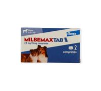 Parapharmacie en ligne > Vétérinaire > Produits anti-parasites pour animaux Milbemaxtab Vermifuge Petits Chiens et Chiots x 2