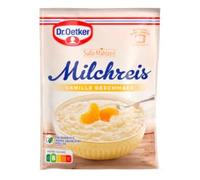 Milchreis Vanille-Geschmack - Riz au lait saveur vanille - Pour délicieux gâteaux, pains et dessert maison pour des recettes - Compatible avec oetker - 125g
