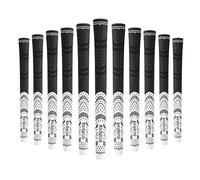 Mile High Life Lot de 13 / 3 poignées de golf - Poignées de golf en caoutchouc souple pour toutes saisons - Haute absorption des chocs, meilleure prise en main - Taille standard, moyenne et Jumbo