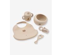 Mileah coffret repas silicone rose pâle TU