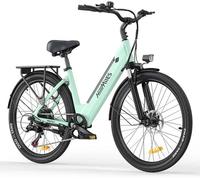 Milecity 1 E-Bike Vélo Électrique Femme 26 Pouces 250w 468 Wh Avec Capteur De Couple, 100km Gr Multicolore