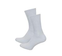 MILENA Chaussettes Unisex - Antibactériennes, Douces, Respirantes, Confort Diabétique, Fibres Naturelles, Ajustement Élastique et Durable, Disponibles en Différentes Couleurs, gris clair (37-41)