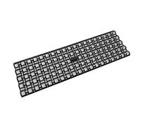 Milenco Lot de 2 Tapis Noirs antidérapants