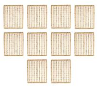 Milepetus Accessoire de pêche à la carpe - Camouflage moderne - 10 ensembles de 63 butées d'appâts - 1000 pièces