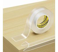 MILEQEE Bande de Protection de Bord Transparent, 20mm x 1m, Bande de Protection autocollante pour Armoire, Porte, Bureau, Table en Verre, lit, Meubles, comptoir de Cuisine, étanche