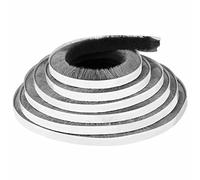 MILEQEE Joint de porte autocollant - 10 m (L) x 9 mm (l) x 5 mm (P) - Joint de sol de porte - Super forte étanchéité - Boudin de porte - Brosse d'étanchéité pour tourbières, fenêtres, garde-robe