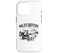 Miles Before Breakfast Biker Coque pour iPhone 16 Pro