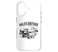 Miles Before Breakfast Biker Coque pour iPhone 17