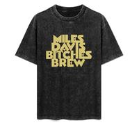 Miles Davis Bitches Brew Free Jazz Rare Vinyl T-Shirt Unisex Black Tee 3XL