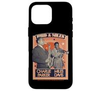Miles Davis Charlie Parker et Miles Davis Coque pour iPhone 16 Pro Max
