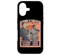 Miles Davis Charlie Parker et Miles Davis Coque pour iPhone 17