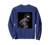 Miles Davis MD100 Central Park NYC 1975 Photo de David Gahr Sweatshirt